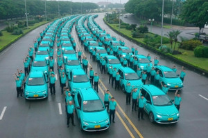 Lộ điểm đến đầu tiên ở Đông Nam Á của Taxi điện Xanh SM