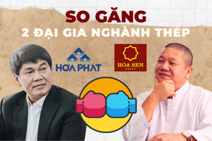 2 ông lớn ngành thép Hoà Phát (HPG) và Hoa Sen (HSG): Chục năm ganh đua nhiều phương diện, kết quả ra sao?