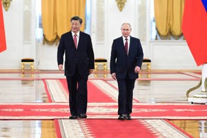 Tổng thống Putin đến Trung Quốc, đề cao tăng cường quan hệ đối tác “không giới hạn” Nga - Trung