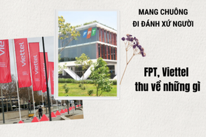 Cùng “mang chuông đi đánh xứ người”, Viettel và FPT thu được những gì?