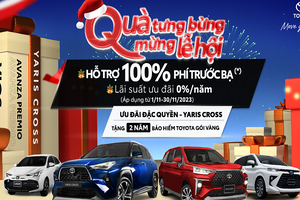 Ưu đãi khủng tháng 11 khi mua Vios, Veloz Cross, Avanza Premio, Yaris Cross