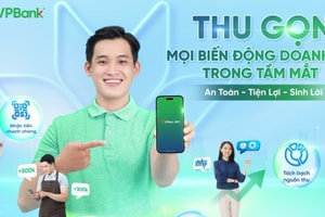 Chủ cửa hàng kiểm soát doanh thu dễ dàng với ShopQR của VPBank