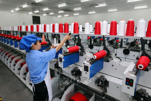 Một doanh nghiệp dệt may ghi nhận doanh thu 10 tháng đầu năm trên 6.000 tỷ đồng
