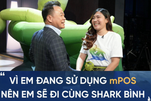 Shark Bình mang cả quảng cáo lên Shark Tank: “Vì em dùng mPOS nên shark cũng chọn đầu tư vào em”