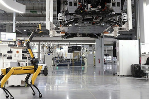 Hyundai bắt đầu sử dụng đại trà robot vào hoạt động sản xuất ô tô