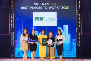 BIM Group vào Top 100 Nơi làm việc tốt nhất Việt Nam 2023