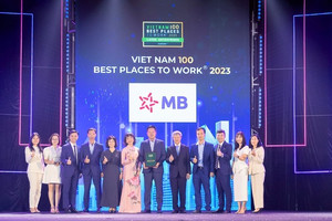 MB được bình chọn là Nơi làm việc tốt nhất Việt Nam năm 2023