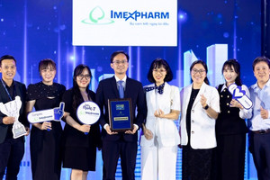 Imexpharm - Top 5 DN ngành y tế có môi trường làm việc tốt nhất Việt Nam