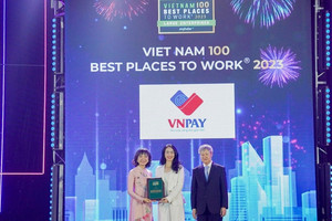 VNPAY đạt Top 40 Nơi làm việc tốt nhất Việt Nam khối doanh nghiệp lớn