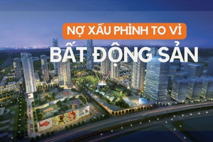 Điểm báo: Nợ xấu ngân hàng 'phình to' vì bất động sản