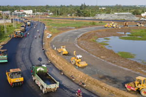 Hiện trạng cao tốc Mỹ Thuận - Cần Thơ, có kịp về đích đúng hạn cuối năm 2023?