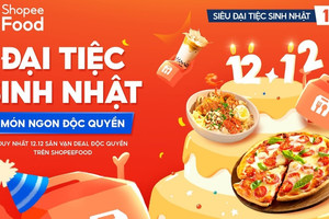 12.12 ‘Siêu Đại Tiệc Sinh Nhật’ hoành tráng nhất năm của ShopeeFood