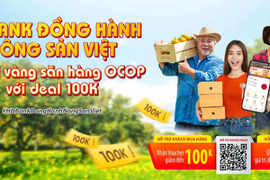 Chợ phiên OCOP sôi động khi HDBank nhập cuộc, nông đặc sản đắt hàng