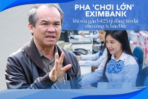 Pha 'chơi lớn' của Eximbank khi xóa gần 1.425 tỷ đồng tiền lãi cho bầu Đức