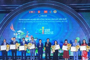 Nestlé Việt Nam 3 năm liên tiếp dẫn đầu Top 100 doanh nghiệp bền vững