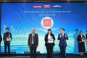 McDonald’s 6 năm liên tiếp đạt giải thưởng tin dùng Việt Nam