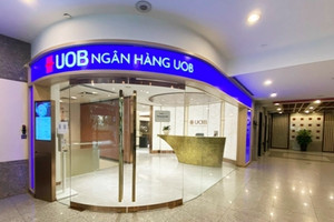 Ngân hàng UOB tăng vốn điều lệ tới 60% chỉ trong 3 năm