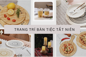 Chọn phụ kiện trang trí bàn tiệc đẹp mắt, giá ưu đãi trên Shopee