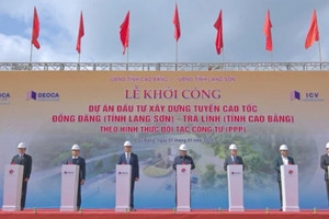 Sáng nay 01/01/2024, khởi công dự án cao tốc Đồng Đăng - Trà Lĩnh