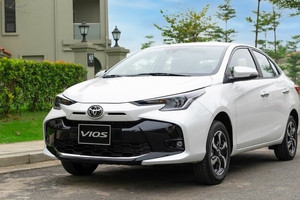 Top 10 xe bán chạy tháng 12/2023: Toyota Vios dẫn đầu, Mazda CX 5 tụt mạnh