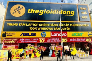 Trong 3 tháng, Thế Giới Di Động (MWG) tăng gấp 3 lần số cửa hàng điện máy tại đất nước 300 triệu dân