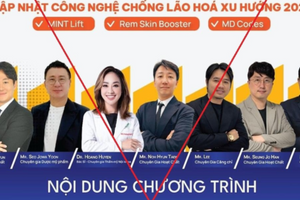 Công an kiểm tra đột xuất một hội thảo thẩm mỹ trái phép