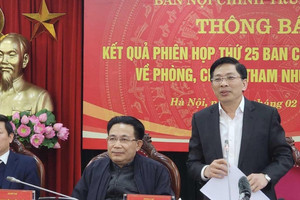 Đưa vụ án lợi dụng chức vụ tại Bộ Công Thương vào diện Ban Chỉ đạo TƯ theo dõi