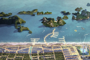 Khu đô thị 'tâm ngọc' thành phố, view triệu đô Vịnh Bái Tử Long vắng vẻ lạ thường những ngày cận Tết