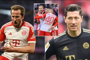 Harry Kane loại Lewandowski, chạm kỷ lục 17 năm của Bayern Munich