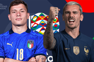 UEFA Nations League: Italy và Pháp vào bảng tử thần