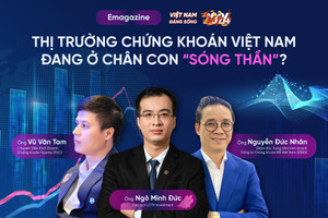 Thị trường chứng khoán Việt Nam đang ở chân con 'sóng thần'?