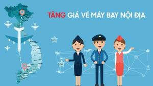 Infographics: Biểu giá vé máy bay nội địa từ ngày 1/3/2024