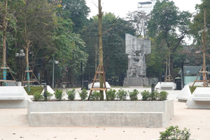 Vườn hoa cải tạo kiểu “bê tông hoá”: Thông tin đơn vị thi công, vốn nhỏ nhưng trúng gói thầu lớn