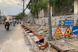 Tập đoàn Anh Vinh - Nhà thầu ì ạch - Bài 2: Thoát nước cũng chậm, làm đường cũng chậm!