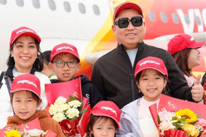 Vietjet khai trương đường bay thứ hai đến Điện Biên