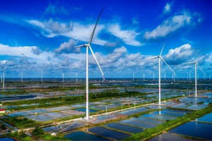 Trụ điện trong dự án 3.700 tỷ đồng của Halcom Holdings bất ngờ bị gãy rơi 3 cánh quạt