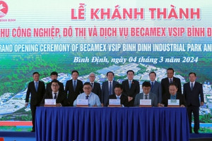 Becamex IDC (BCM) khánh thành khu công nghiệp 1.374ha tại tỉnh Bình Định