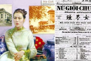 Nữ tổng biên tập đầu tiên của Việt Nam là con gái nhà thơ nổi tiếng, tài sắc hơn người nhưng cuộc đời đầy bi thương