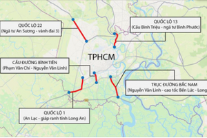 TP. HCM chi 44.600 tỷ đồng cho 5 dự án hạ tầng giao thông mở rộng kết nối vào trung tâm