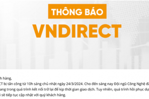 Hệ thống VNDirect bị tấn công, 83,3 nghìn tỷ của các nhà đầu tư có bị ảnh hưởng?