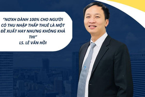 Luật sư: 'Xây dựng nhà ở xã hội dành 100% cho thuê là ý kiến hay nhưng khó khả thi'