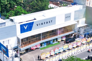 Vinfast chính thức khai trương đại lý đầu tiên tại Indonesia