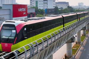 Tàu miệt mài chạy thử, chờ ngày metro Nhổn - ga Hà Nội vận hành thương mại