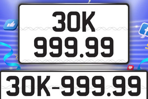 Lên sàn đấu giá sáng 5/4, biển số siêu VIP 30K-999.99 có tái lập kỷ lục 75 tỷ?