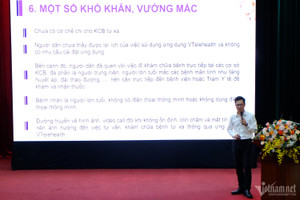 Hàng chục nghìn người dân được khám bệnh online qua nền tảng số