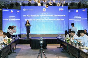 Hướng tới mục tiêu nâng hạng thị trường chứng khoán