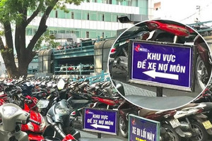 Sự thật bức ảnh 'khu vực để xe nợ môn' của một trường đại học