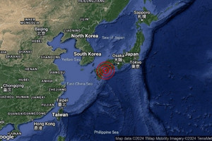 Động đất mạnh 6,4 độ Richter làm rung chuyển các tỉnh phía Nam Nhật Bản