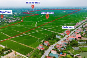 Cận cảnh vị trí đặt sân bay đầu tiên của tỉnh Bắc Ninh, cách Hồ Gươm chỉ 40km