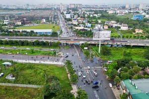 Thành phố trong thành phố đầu tiên tại Việt Nam mở rộng 30m tuyến đường có giá đất hơn 500 triệu/m2